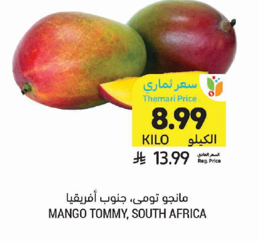 Mango from South Africa available at Tamimi Market in KSA, Saudi Arabia, Saudi - Tabuk