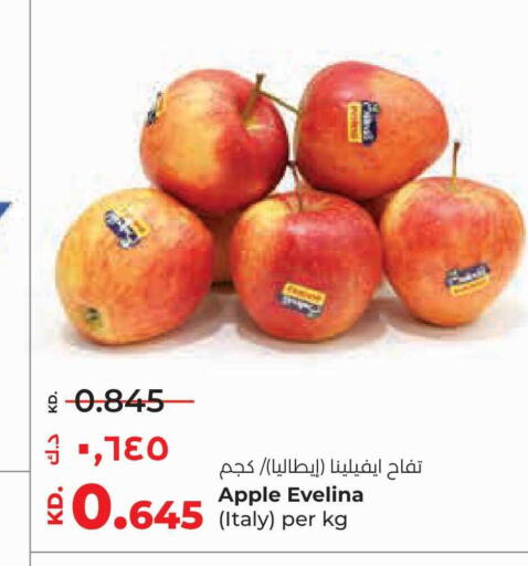 Apple from Italy available at Lulu Hypermarket  in Kuwait - Kuwait City