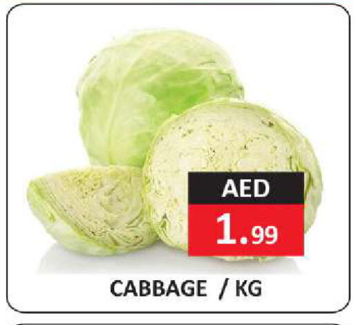 Cabbage available at  RIVIERA SUPERMARKET L.L.C in الإمارات العربية المتحدة , الامارات - أبو ظبي