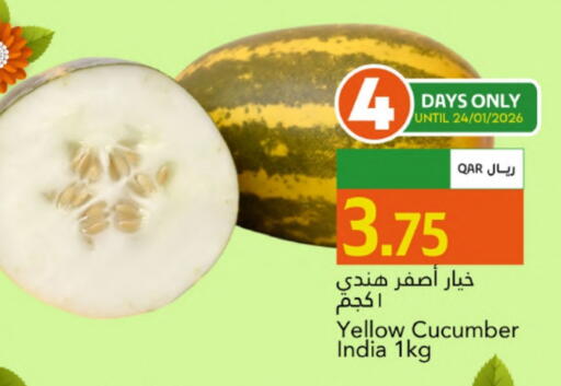 Cucumber from India available at Gulf Food Center in Qatar - Al-Shahaniya
