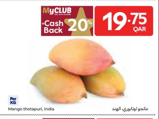 Mango from India available at Carrefour in Qatar - Al Rayyan
