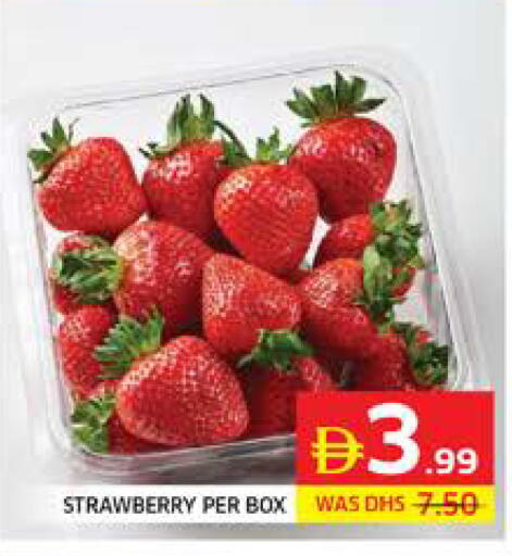 Strawberry available at الامارات السبع سوبر ماركت in الإمارات العربية المتحدة , الامارات - أبو ظبي