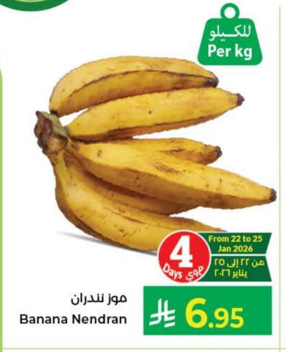 Banana available at كبايان هايبرماركت in مملكة العربية السعودية, السعودية, سعودية - جدة