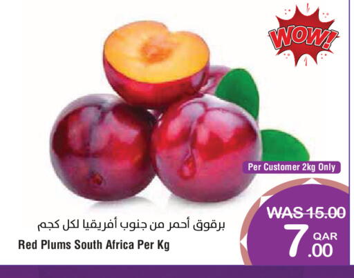 Plums from South Africa available at Megamart in Qatar - Al Rayyan