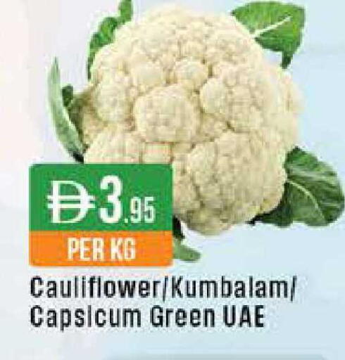 Cauliflower Capsicum available at ويست زون سوبرماركت in الإمارات العربية المتحدة , الامارات - دبي