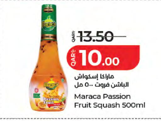 Passion Fruit Squash available at LuLu Hypermarket in Qatar - Al Shamal