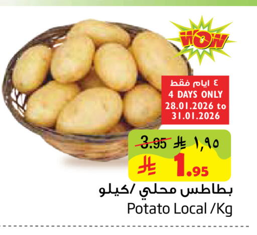 Potato available at ليان هايبر in مملكة العربية السعودية, السعودية, سعودية - الخبر‎