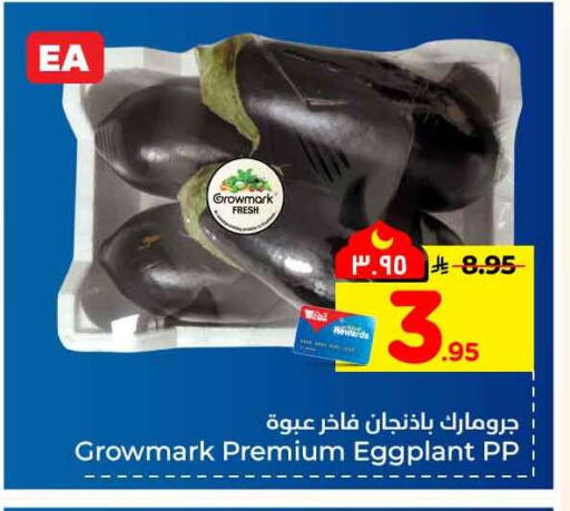Eggplant available at هايبر الوفاء in مملكة العربية السعودية, السعودية, سعودية - جدة