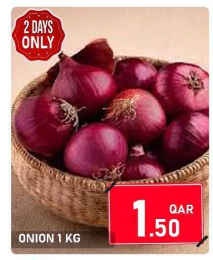 Onion available at باشن هايبر ماركت in قطر - الشمال