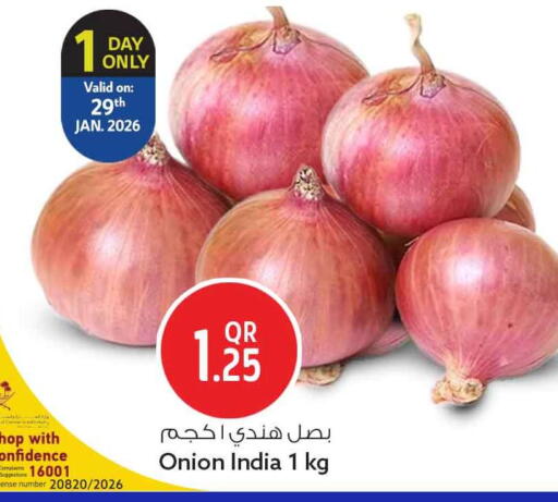 Onion from India available at سفاري هايبر ماركت in قطر - الشحانية