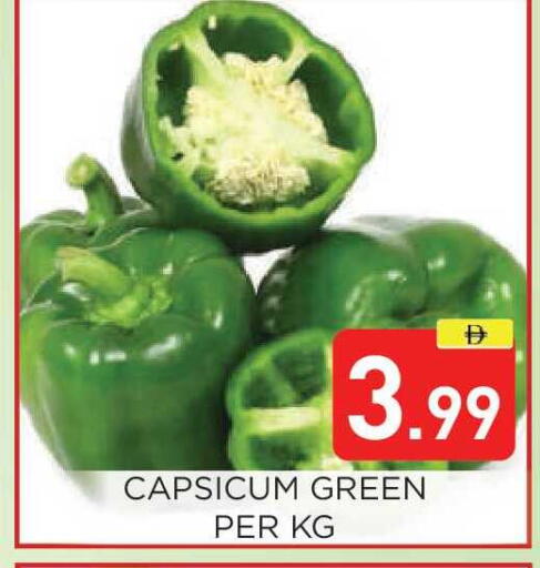 Capsicum available at عين المدينة هايبرماركت in الإمارات العربية المتحدة , الامارات - الشارقة / عجمان