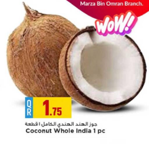 Coconut from India available at Marza Hypermarket in Qatar - Doha