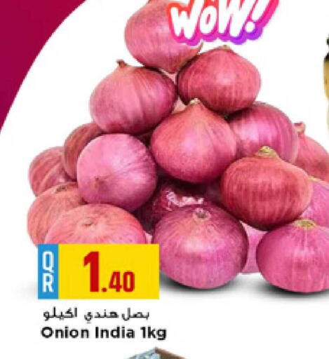 Onion from India available at Marza Hypermarket in Qatar - Al Wakra