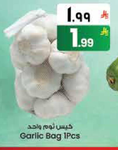 Garlic available at City Flower in KSA, Saudi Arabia, Saudi - Najran