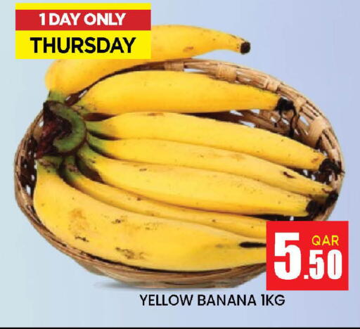 Banana from Qatar available at Doha Stop n Shop Hypermarket in Qatar - Al Wakra