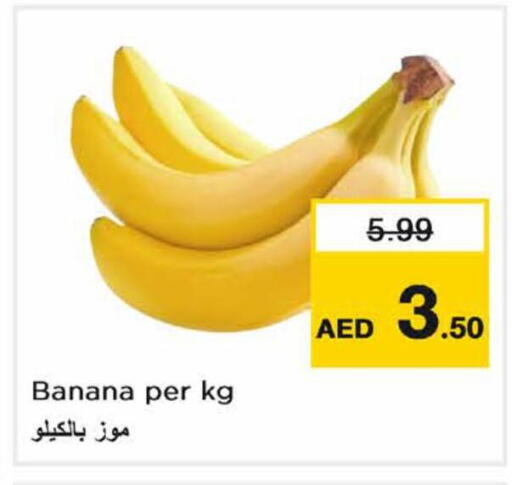 Banana available at Nesto Hypermarket in UAE - Dubai