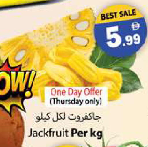 Jackfruit available at زين مارت سوبرماركت in الإمارات العربية المتحدة , الامارات - رَأْس ٱلْخَيْمَة