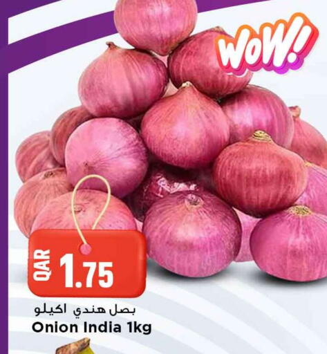 Onion from India available at Marza Hypermarket in Qatar - Doha