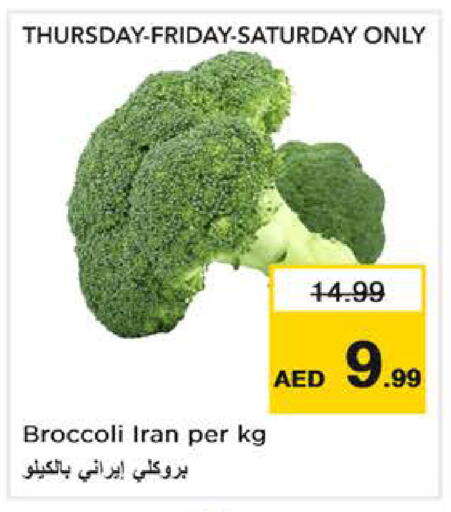 Broccoli available at نستو هايبرماركت in الإمارات العربية المتحدة , الامارات - دبي