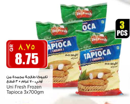 Cassava available at New Indian Supermarket in Qatar - Al Shamal