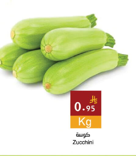 Zucchini available at Hala Markets in KSA, Saudi Arabia, Saudi - Dammam