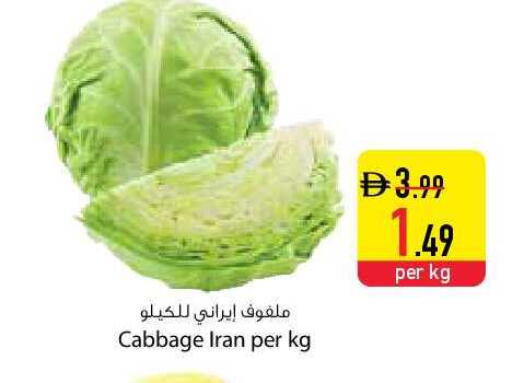 Cabbage from Iran available at السفير ماركت in الإمارات العربية المتحدة , الامارات - دبي