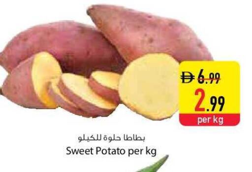 Sweet Potato available at السفير ماركت in الإمارات العربية المتحدة , الامارات - دبي
