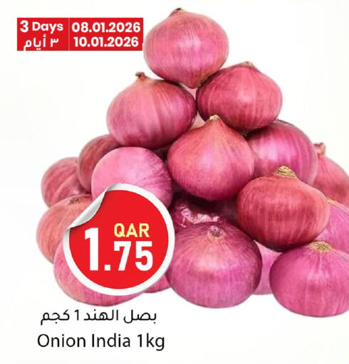Onion from India available at Dana Market in Qatar - Al-Shahaniya