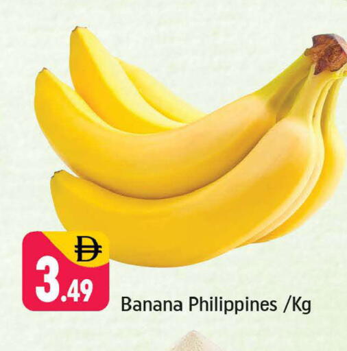 Banana from Philippines available at شكلان ماركت in الإمارات العربية المتحدة , الامارات - دبي