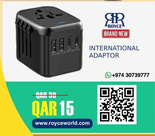 available at Royce World Trading & Services W.L.L in Qatar - Umm Salal