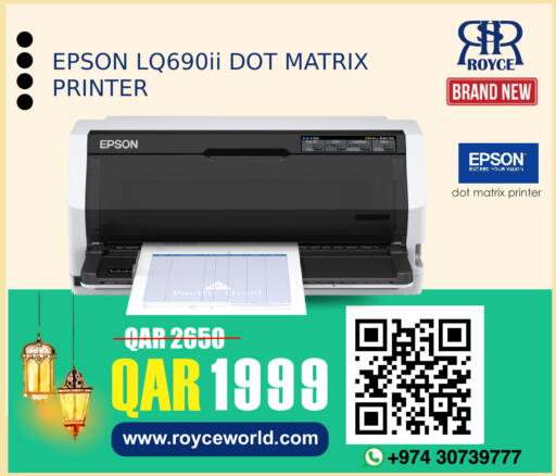 available at Royce World Trading & Services W.L.L in Qatar - Al Khor