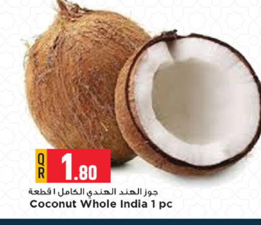 Coconut from India available at Marza Hypermarket in Qatar - Al Rayyan