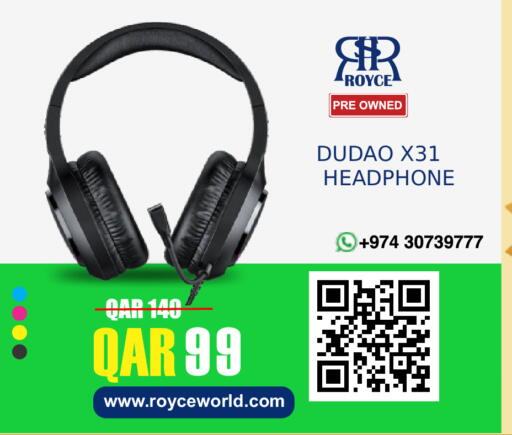 available at رويس العالمية للتجارة والخدمات in قطر - الشمال