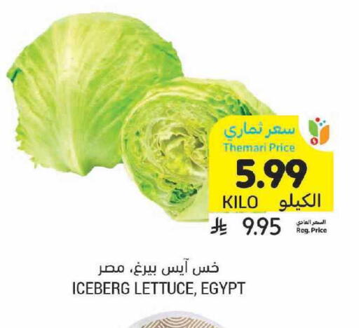 Lettuce from Egypt available at أسواق التميمي in مملكة العربية السعودية, السعودية, سعودية - الرياض