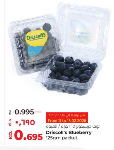 Blueberry BlueBerry available at Lulu Hypermarket  in Kuwait - Kuwait City