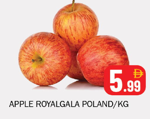 Apple from Poland available at Souk Al Mubarak Hypermarket in UAE - Sharjah / Ajman