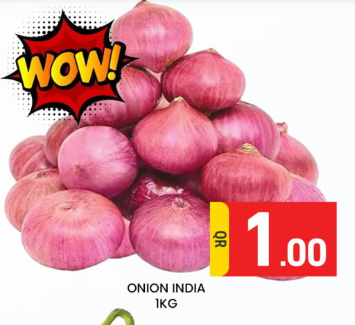Onion from India available at Majlis Hypermarket in Qatar - Doha