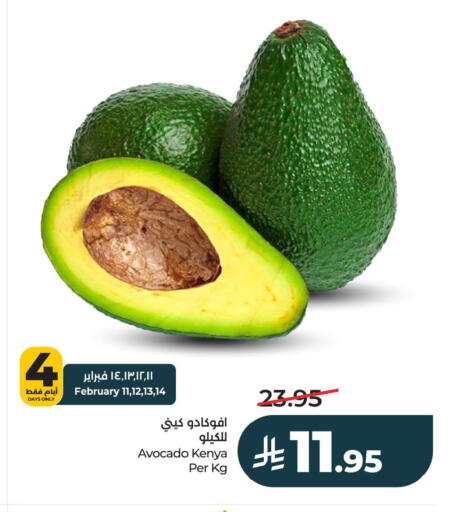 Avocado from Kenya available at LULU Hypermarket in KSA, Saudi Arabia, Saudi - Al Khobar