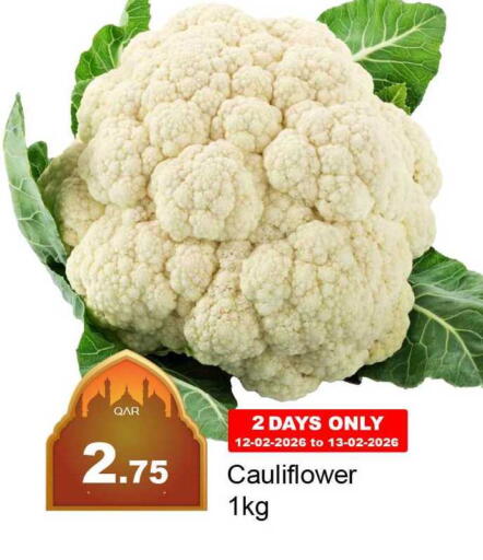 Cauliflower available at G MAX Hypermarket in Qatar - Al Wakra