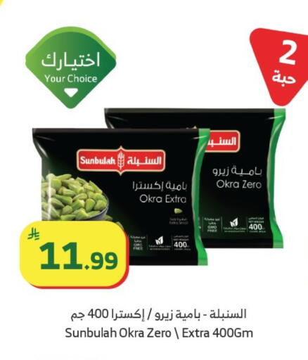 Okra available at Al Raya in KSA, Saudi Arabia, Saudi - Mecca