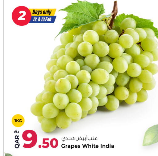Grapes from India available at Rawabi Hypermarket in Qatar - Al-Shahaniya