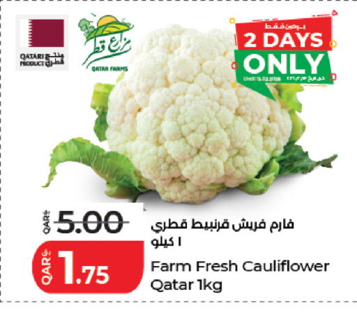 Cauliflower from Qatar available at لولو هايبرماركت in قطر - الدوحة