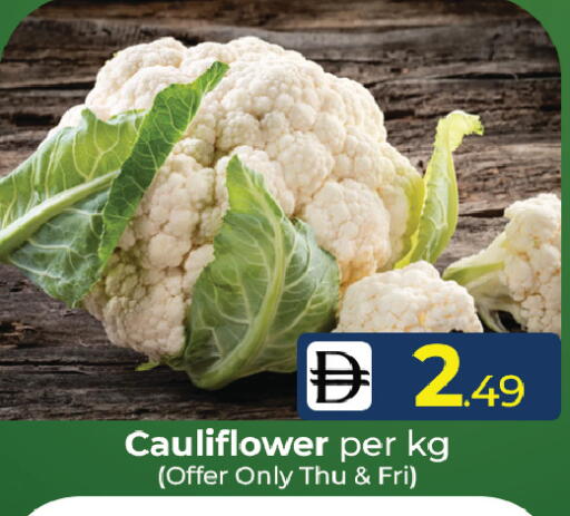 Cauliflower available at Mubarak Hypermarket Sharjah in UAE - Sharjah / Ajman