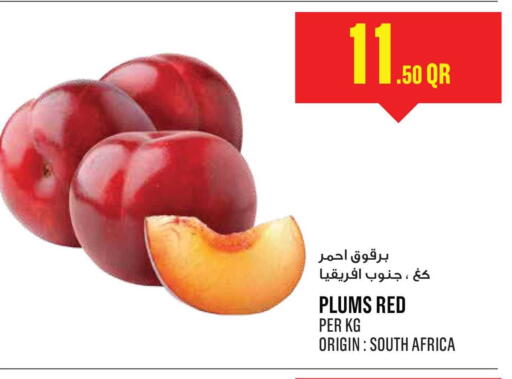 Plums from South Africa available at Monoprix in Qatar - Al-Shahaniya