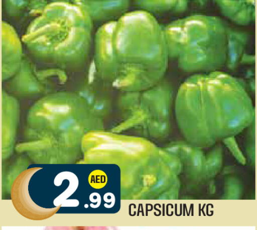 Capsicum available at Baniyas Spike  in UAE - Al Ain