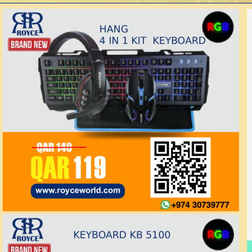 available at Royce World Trading & Services W.L.L in Qatar - Umm Salal