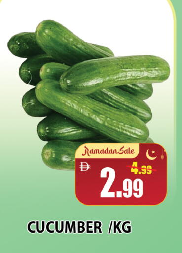 Cucumber available at ليبتس هايبرماركت in الإمارات العربية المتحدة , الامارات - رَأْس ٱلْخَيْمَة