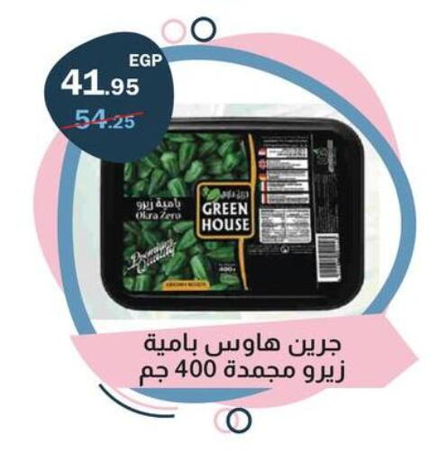 Okra available at Flamingo Hyper Market in Egypt - Cairo