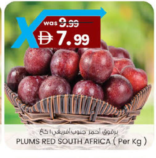 Plums from South Africa available at صفا اكسبريس سوبرماركت in الإمارات العربية المتحدة , الامارات - ٱلْعَيْن‎