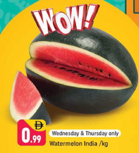 Watermelon from India available at شكلان ماركت in الإمارات العربية المتحدة , الامارات - دبي